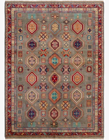 5' 8 x 7' 7 Hand Knotted Kazak Rug