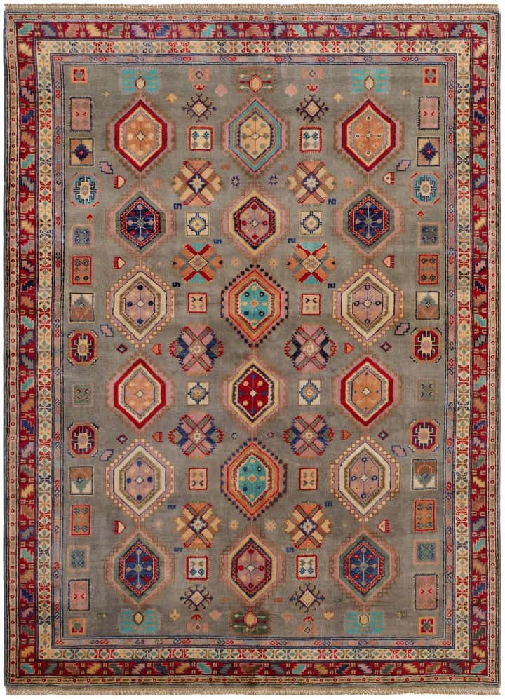 5' 8 x 7' 7 Hand Knotted Kazak Rug
