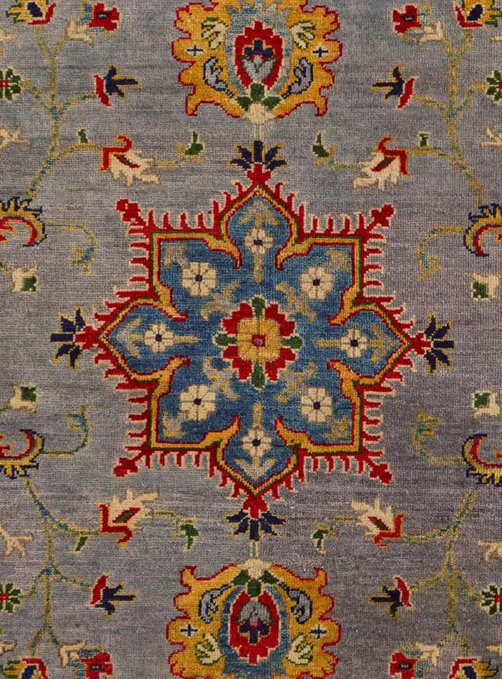 8' 1 x 9' 9 Hand Knotted Kazak Rug