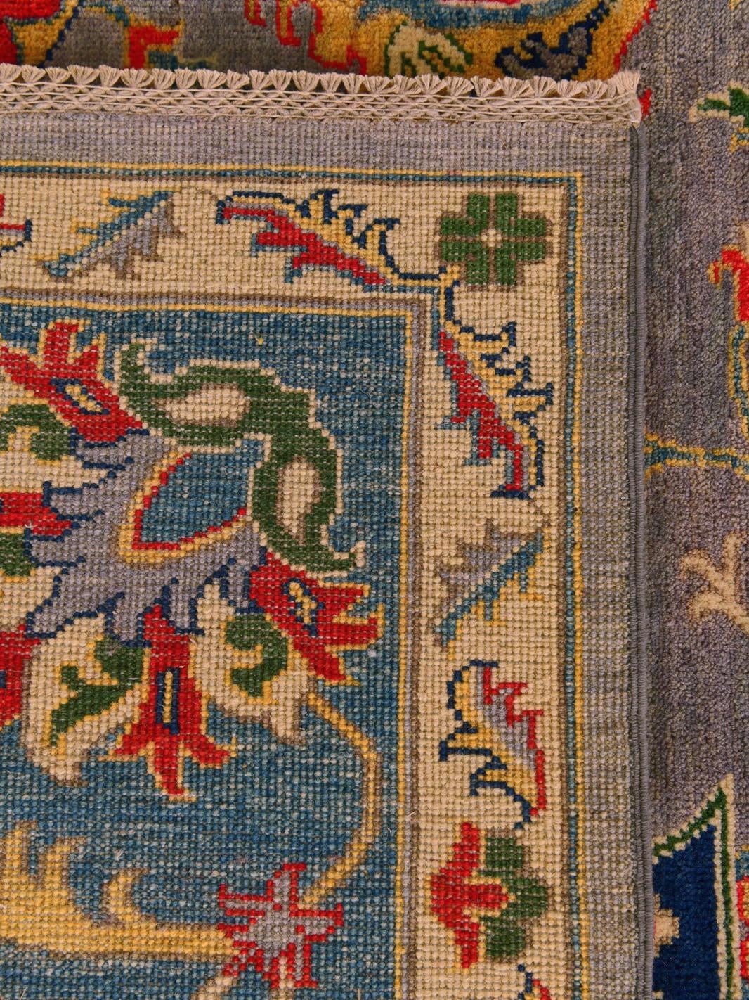 8' 1 x 9' 9 Hand Knotted Kazak Rug