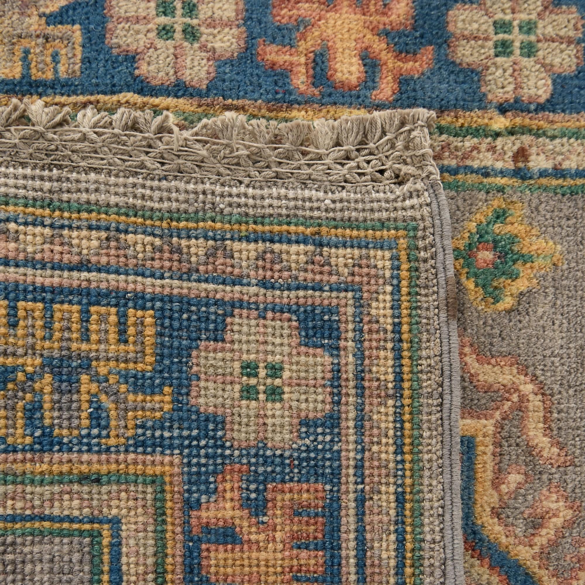 60cm x 85cm Hand Knotted Kazak Rug
