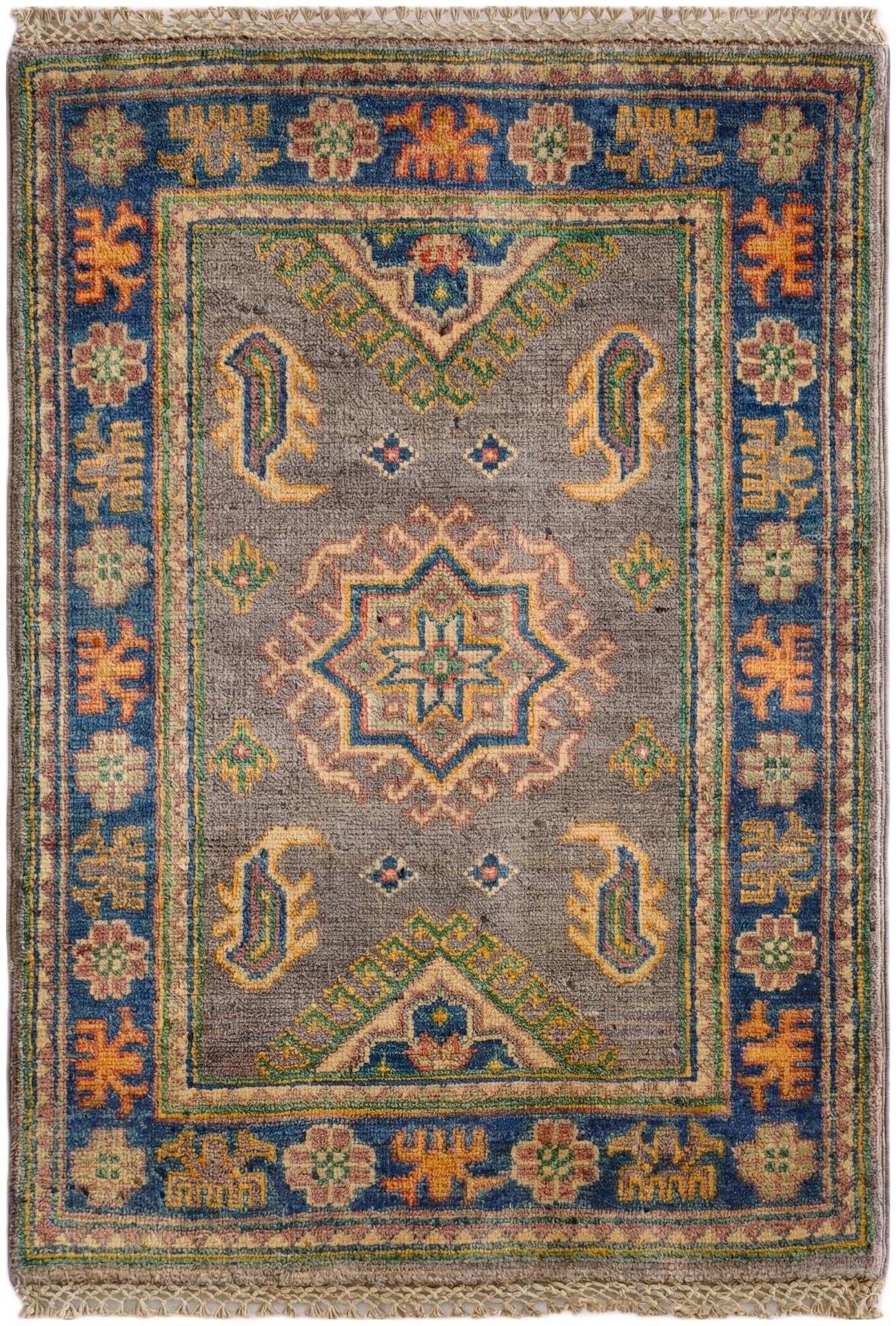 2' x 2' 10 Hand Knotted Kazak Rug
