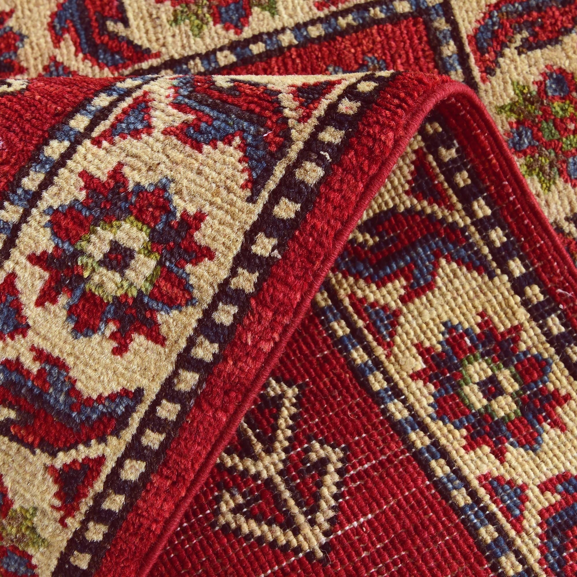 2' x 3' 1 Hand Knotted Kazak Rug