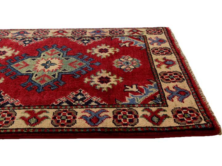 2' 1 x 2' 11 Hand Knotted Kazak Rug