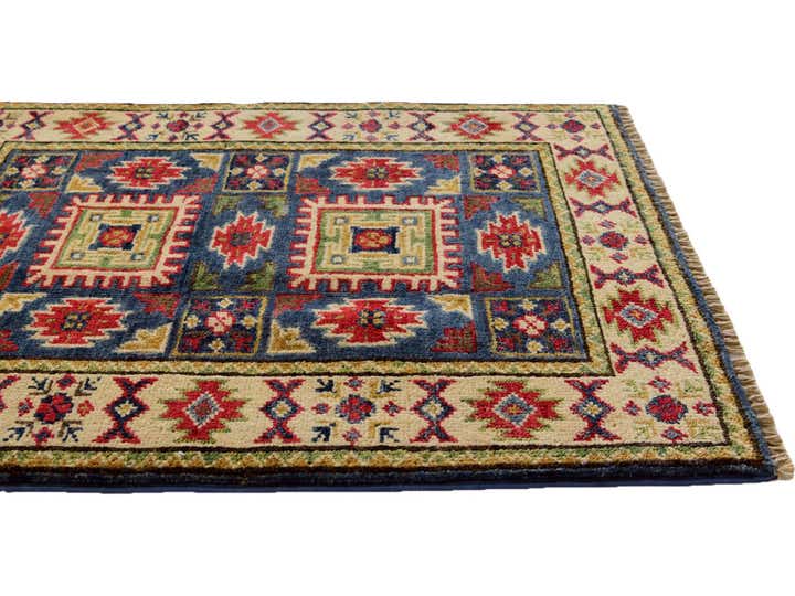 2' 2 x 2' 10 Hand Knotted Kazak Rug