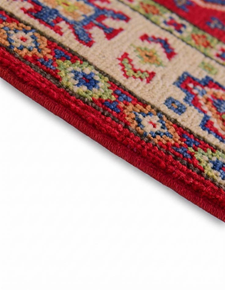 Detail image of 1' 11 x 3' Hand Knotted Kazak Rug