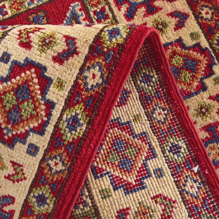 1' 11 x 3' Hand Knotted Kazak Rug