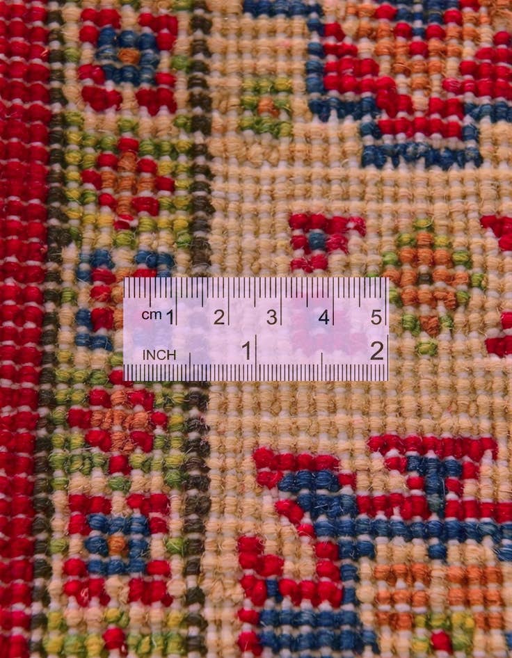 Detail image of 1' 11 x 3' Hand Knotted Kazak Rug