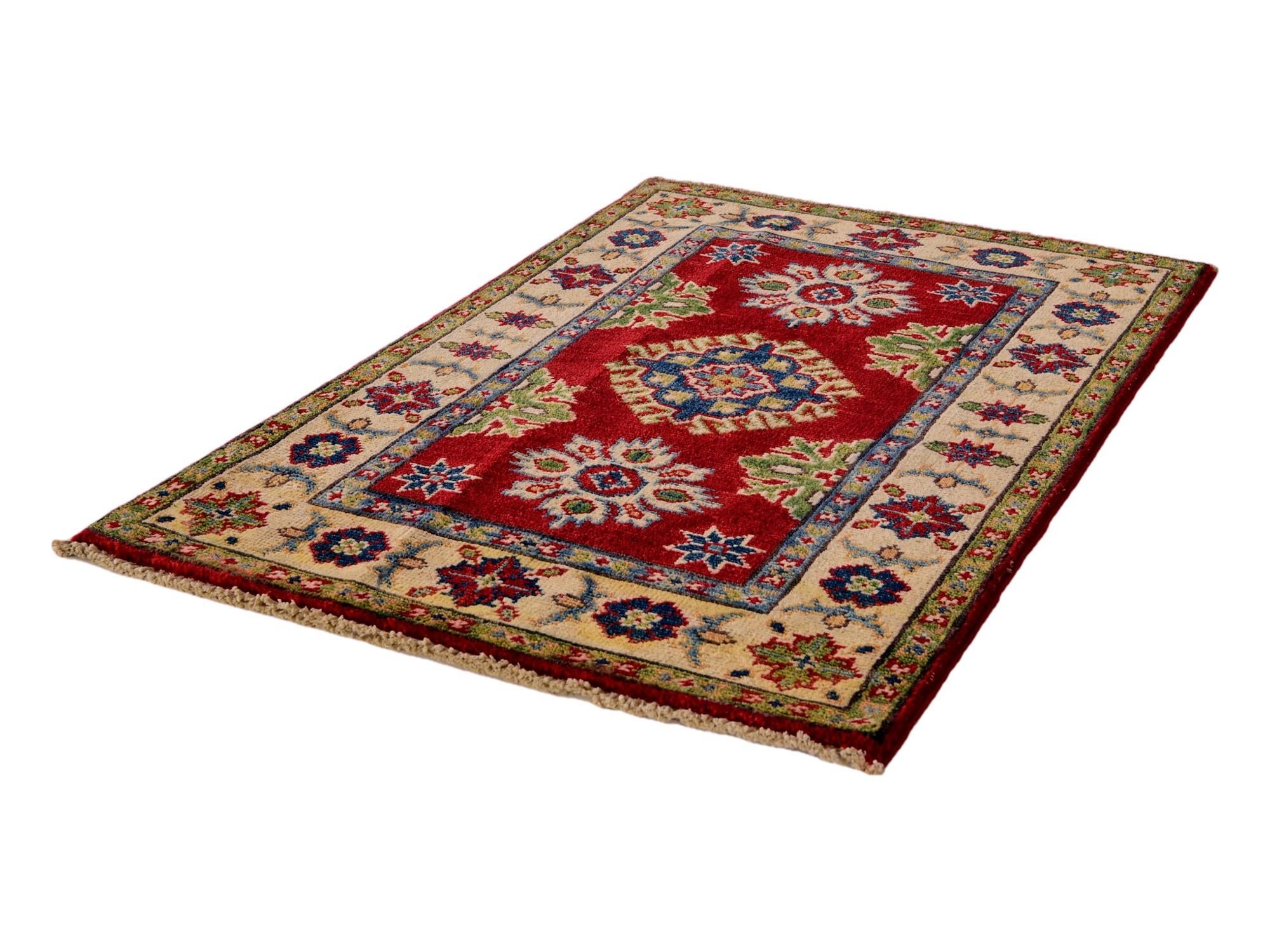 2' 1 x 3' 1 Hand Knotted Kazak Rug