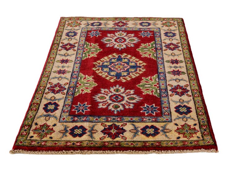 Detail image of 2' 1 x 3' 1 Hand Knotted Kazak Rug