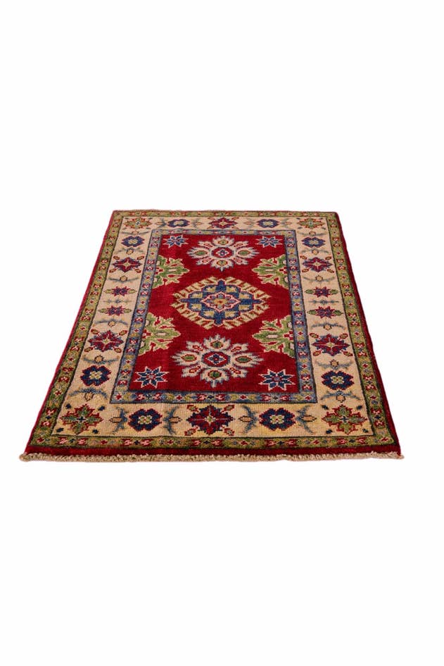 Detail image of 2' 1 x 3' 1 Hand Knotted Kazak Rug