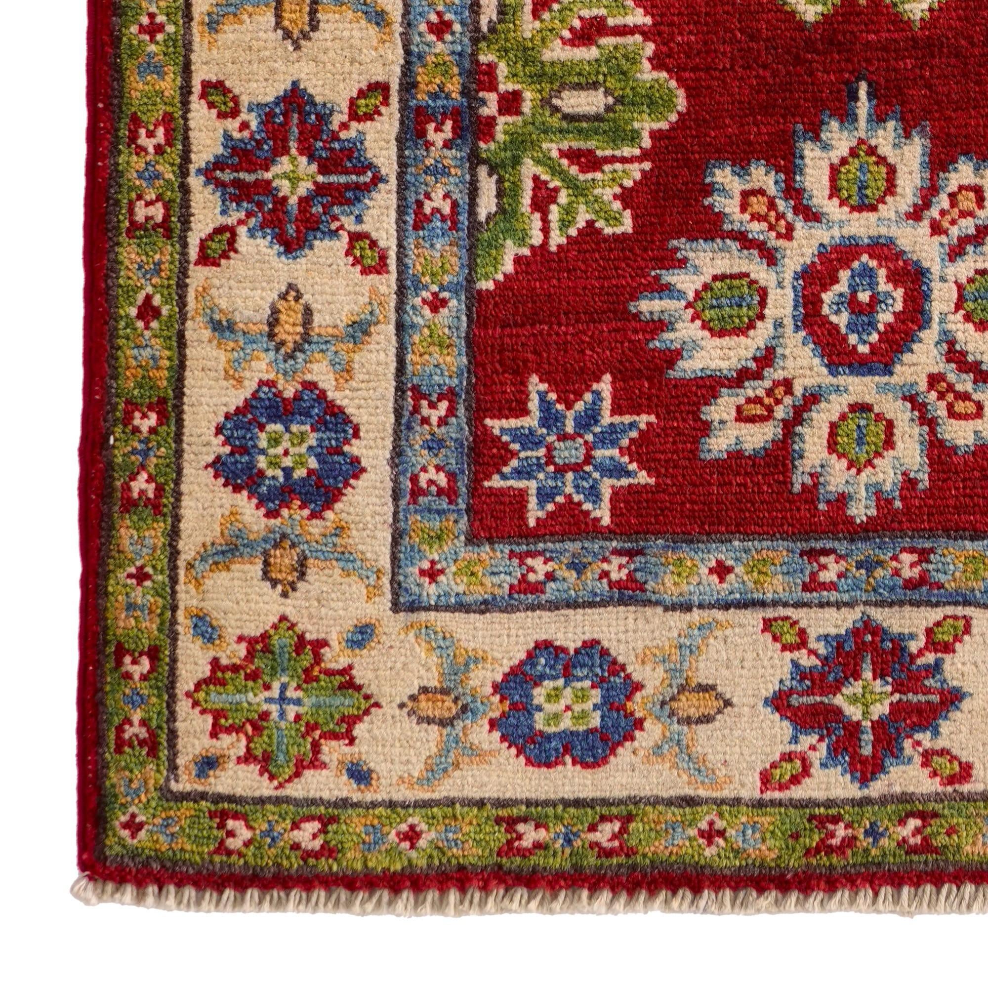 2' 1 x 3' 1 Hand Knotted Kazak Rug