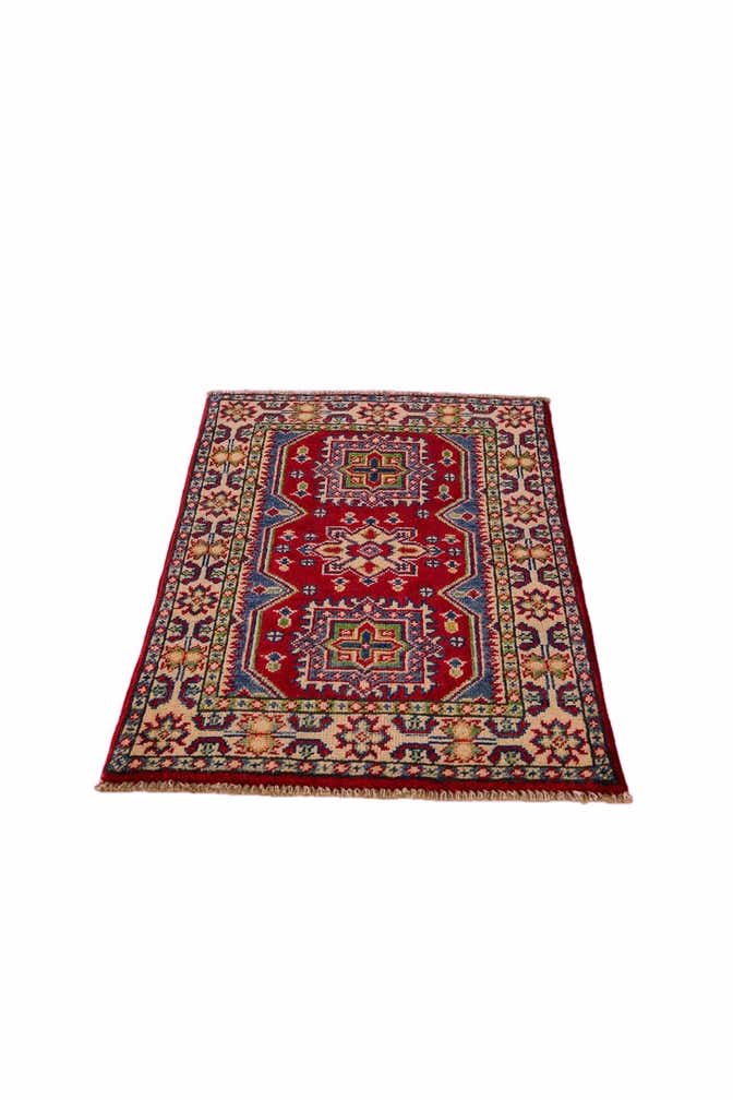 2' x 3' 2 Hand Knotted Kazak Rug