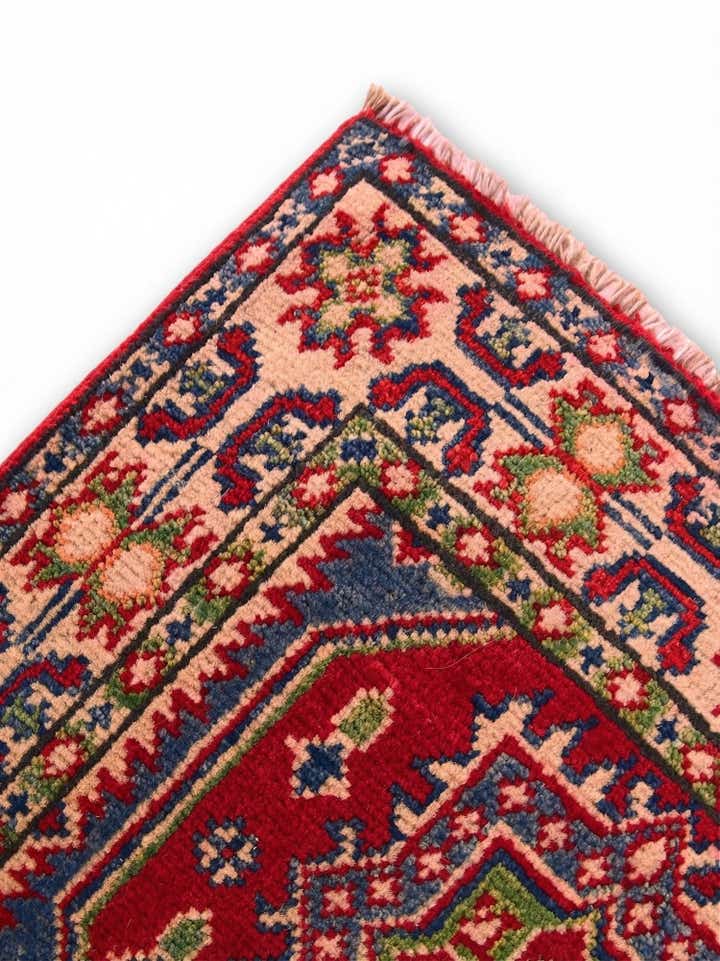 2' x 3' 2 Hand Knotted Kazak Rug