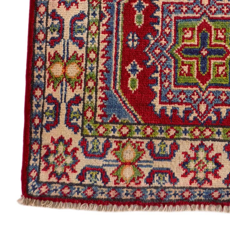 Detail image of 2' x 3' 2 Hand Knotted Kazak Rug