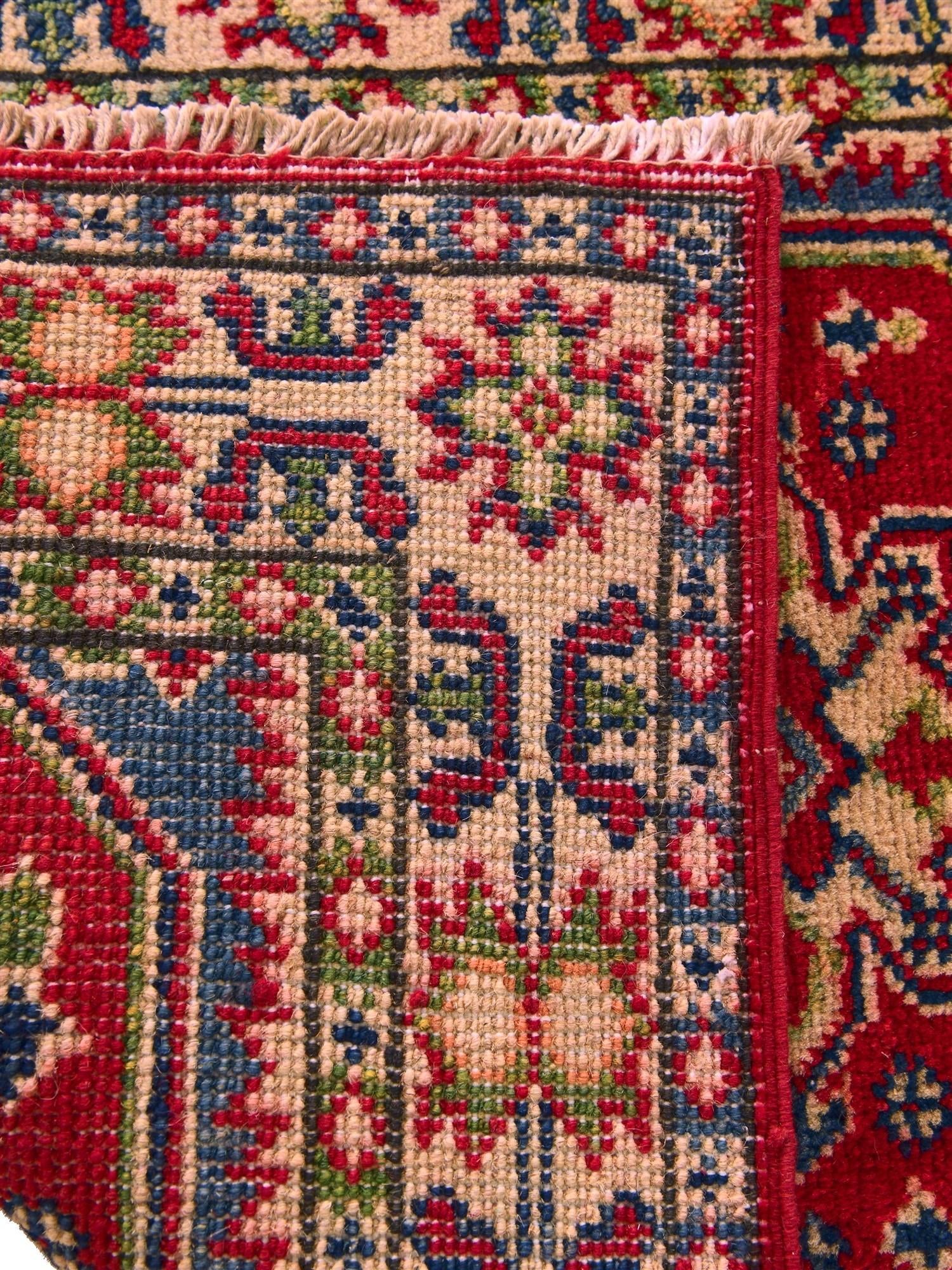 2' x 3' 2 Hand Knotted Kazak Rug