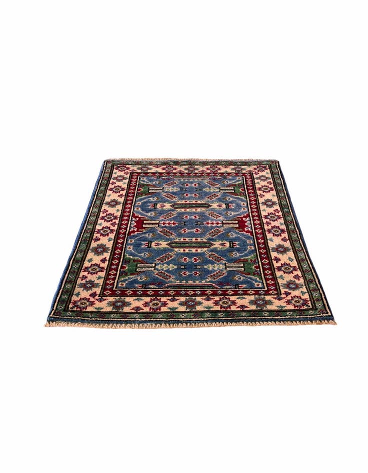 Detail image of 2' x 3' Hand Knotted Kazak Rug