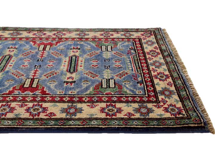 2' x 3' Hand Knotted Kazak Rug