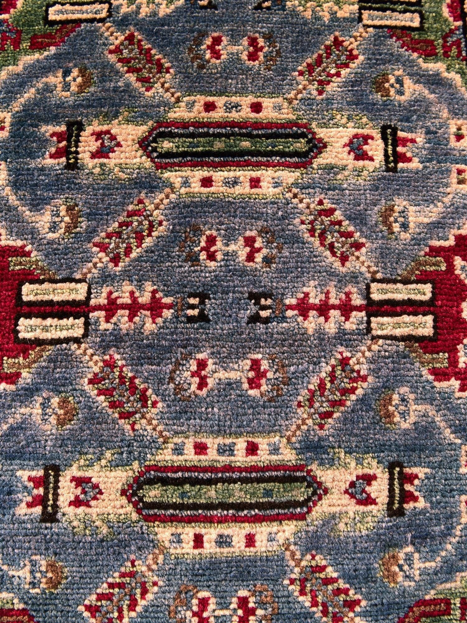 2' x 3' Hand Knotted Kazak Rug
