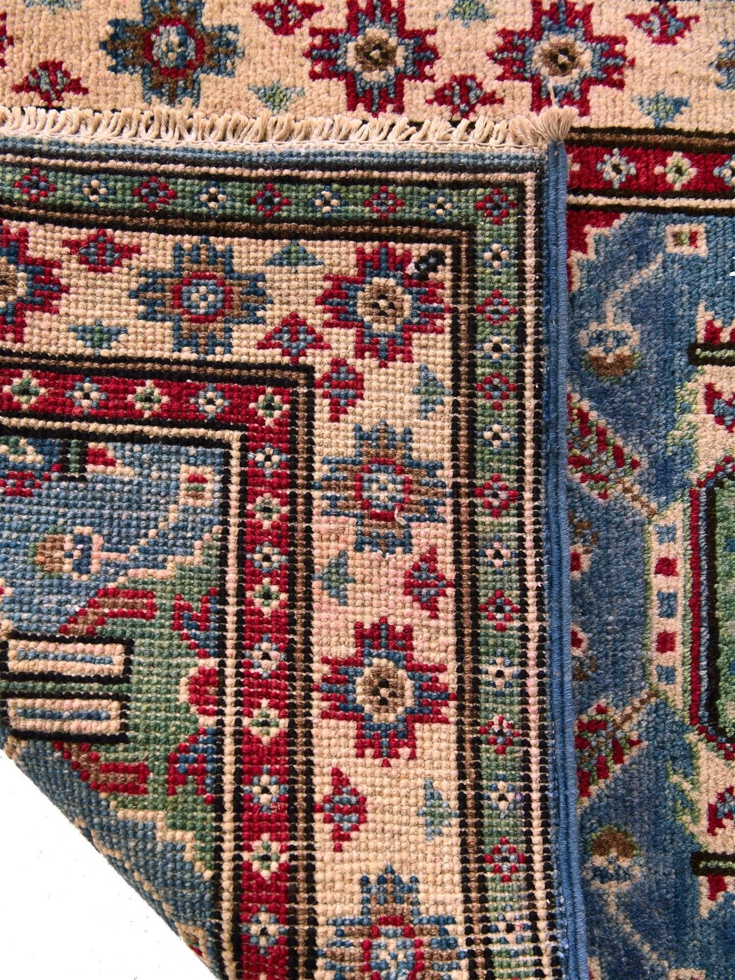 2' x 3' Hand Knotted Kazak Rug