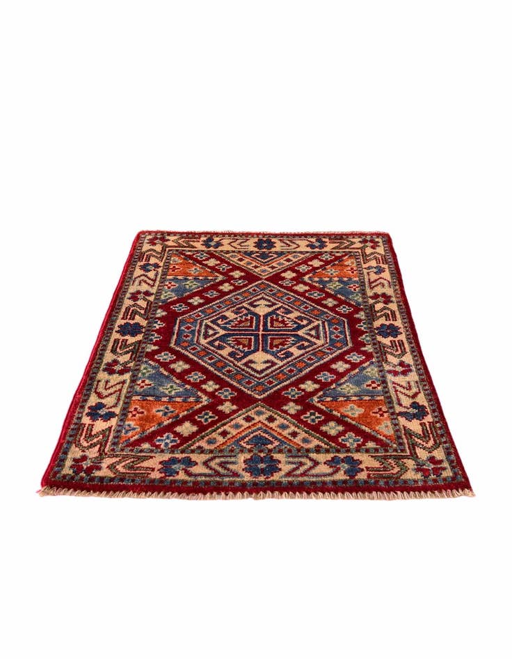 Detail image of 2' x 2' 11 Hand Knotted Kazak Rug