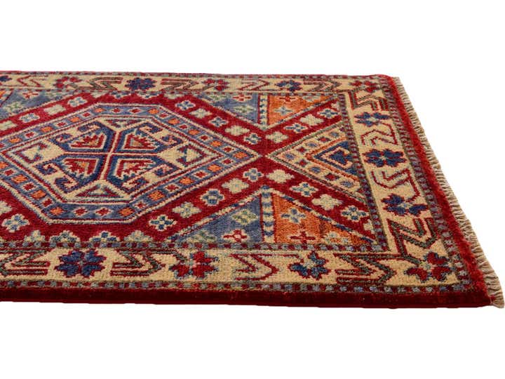 2' x 2' 11 Hand Knotted Kazak Rug