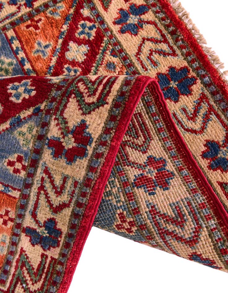 Detail image of 2' x 2' 11 Hand Knotted Kazak Rug