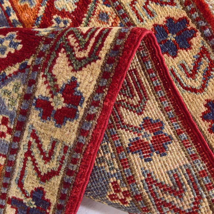 2' x 2' 11 Hand Knotted Kazak Rug