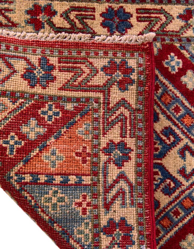 Detail image of 2' x 2' 11 Hand Knotted Kazak Rug