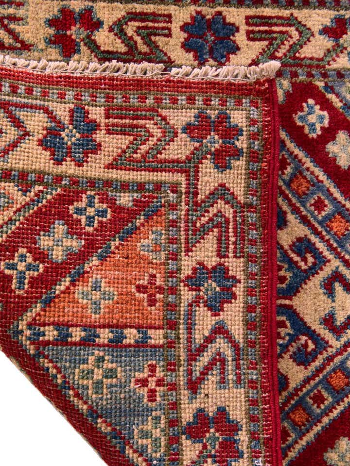 2' x 2' 11 Hand Knotted Kazak Rug