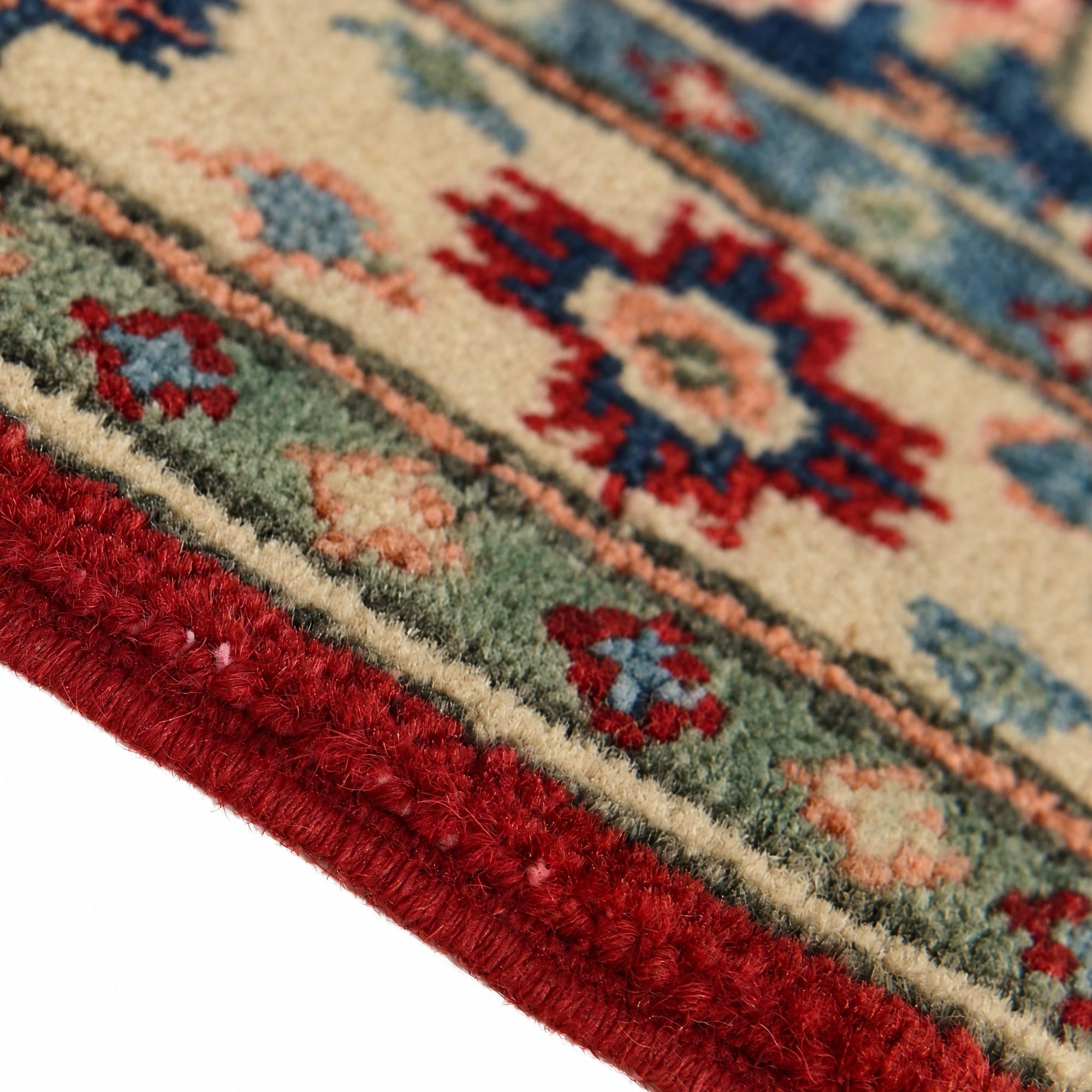60cm x 90cm Hand Knotted Kazak Rug
