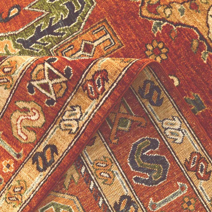 6' 8 x 10' 6 Hand Knotted Kazak Rug
