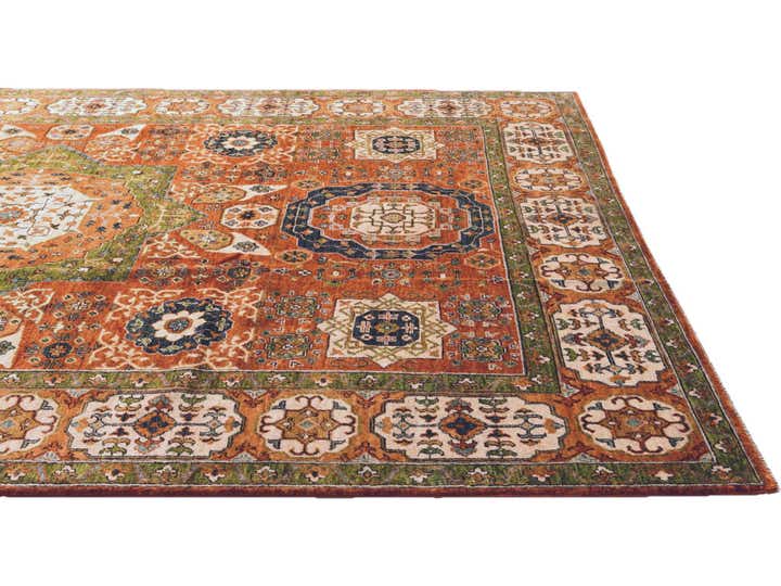 6' 9 x 10' 8 Hand Knotted Kazak Rug