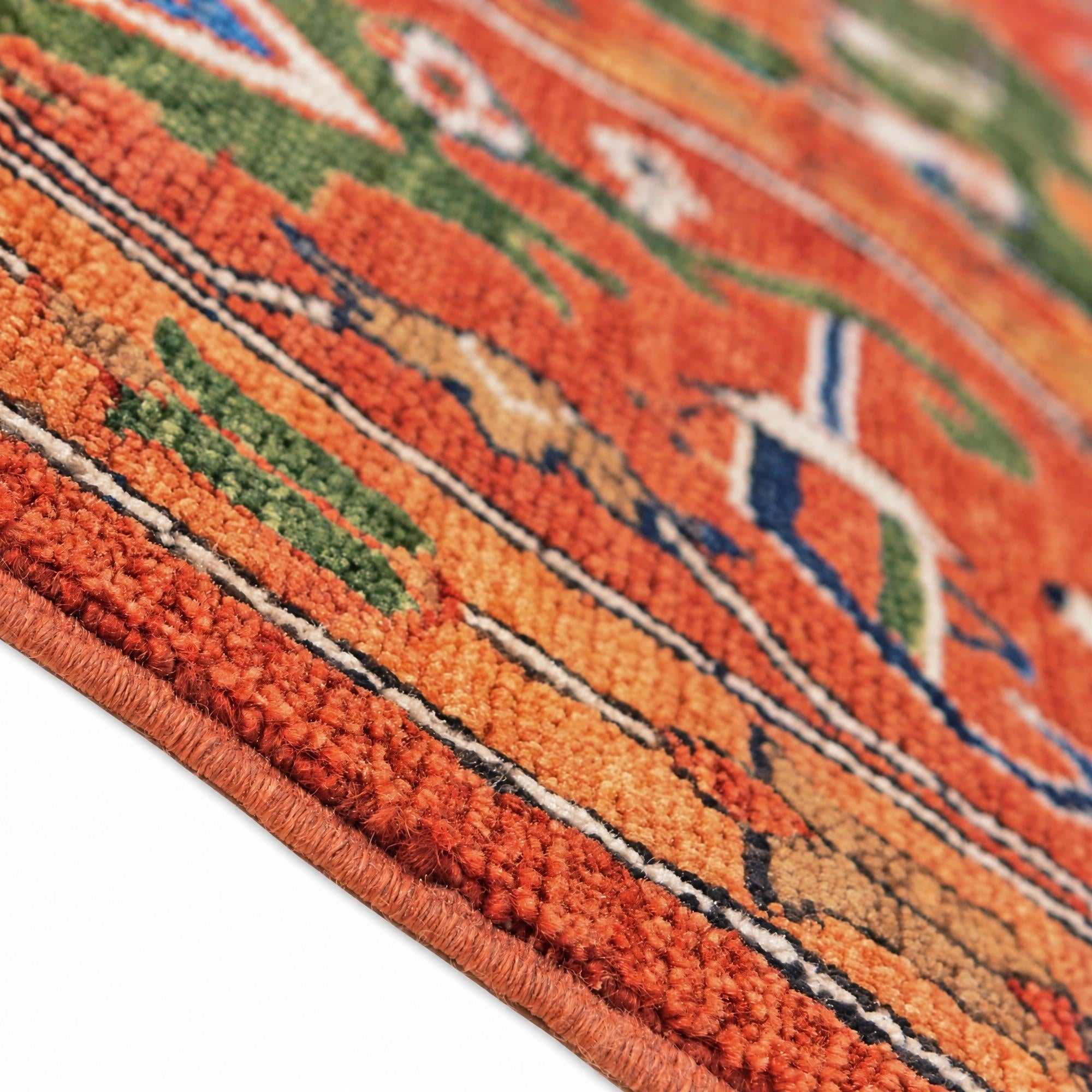 200cm x 280cm Hand Knotted Kazak Rug
