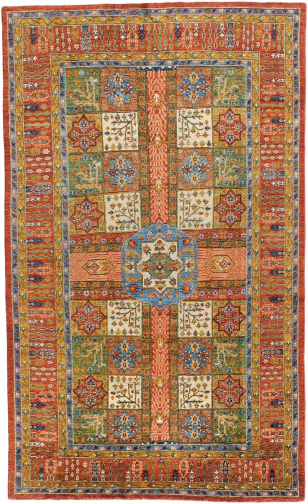 6' 8 x 10' 11 Hand Knotted Kazak Rug