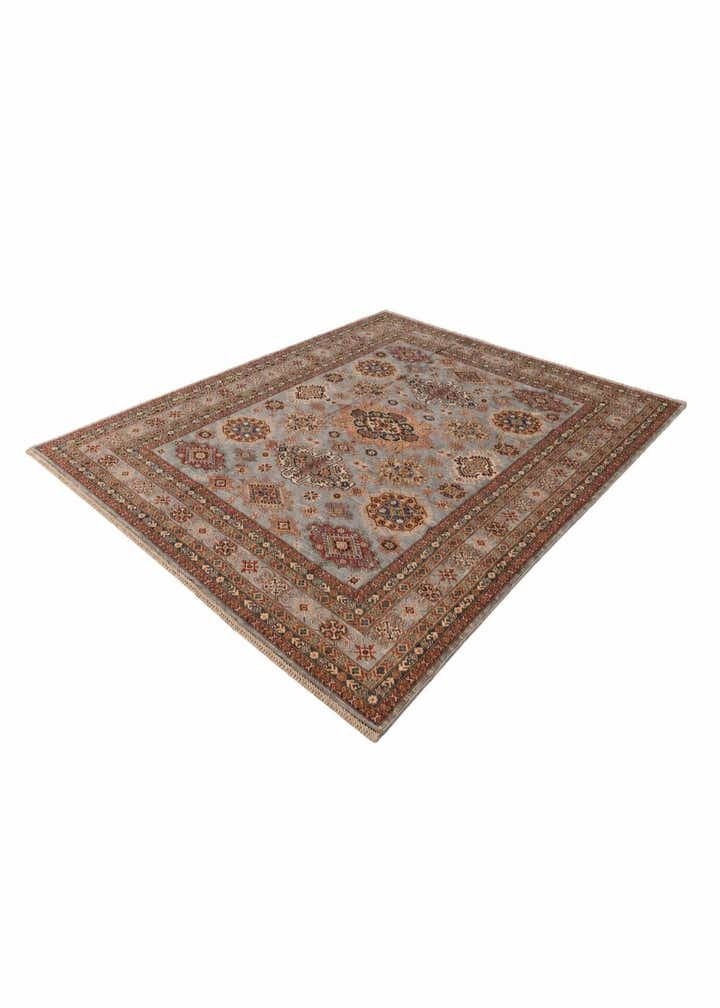8' 4 x 10' Hand Knotted Kazak Rug