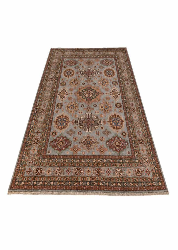 8' 4 x 10' Hand Knotted Kazak Rug