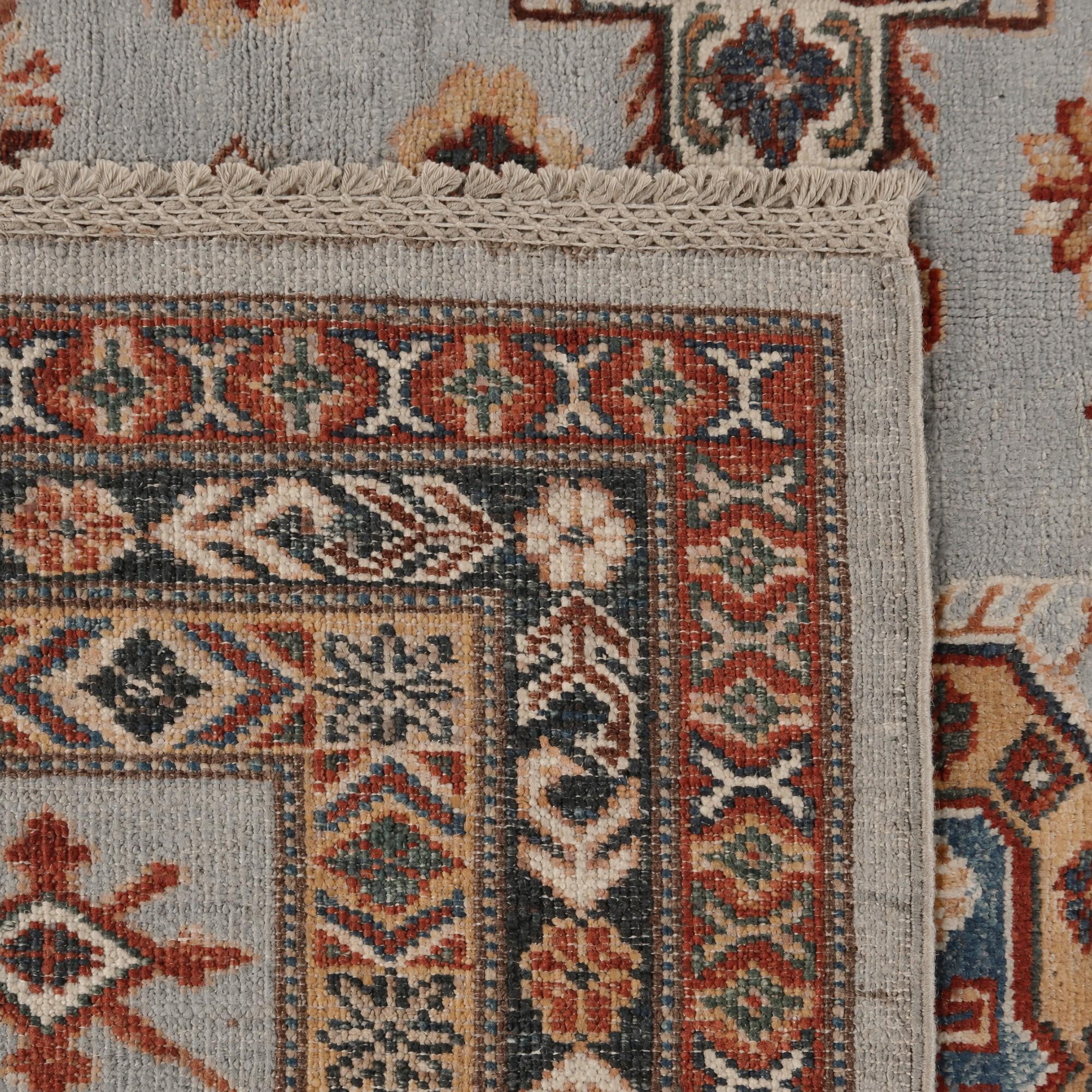 8' 4 x 10' Hand Knotted Kazak Rug