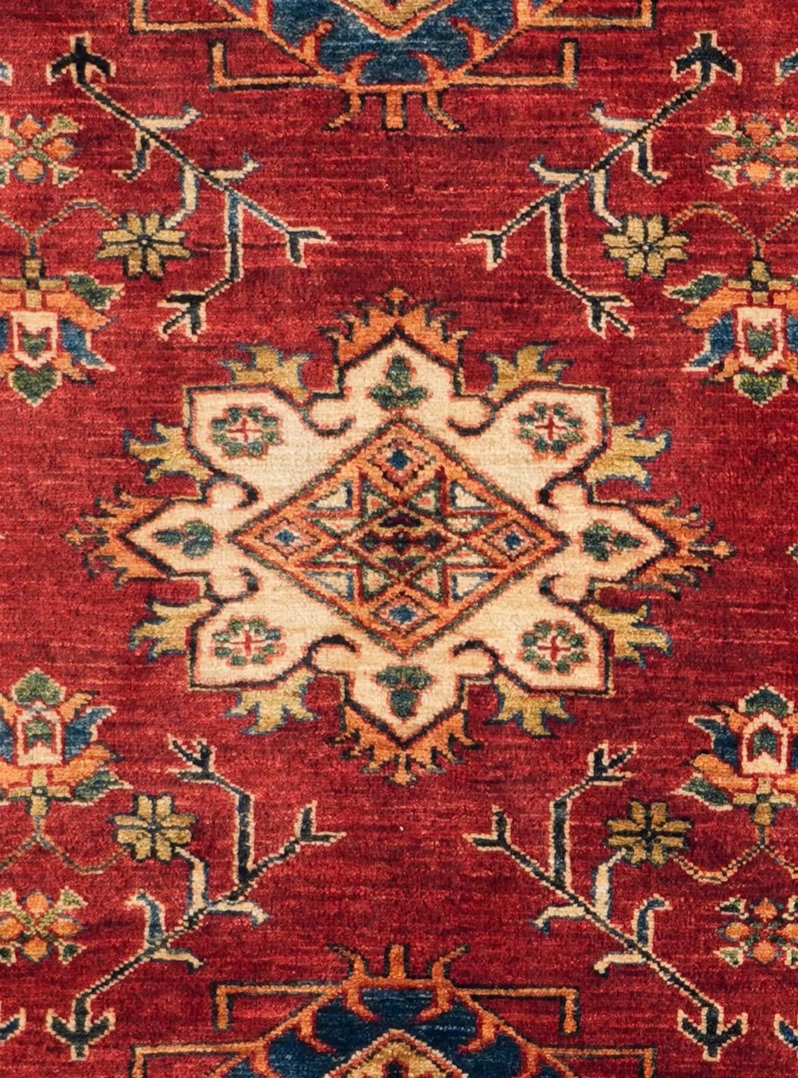 8' 2 x 9' 11 Hand Knotted Kazak Rug
