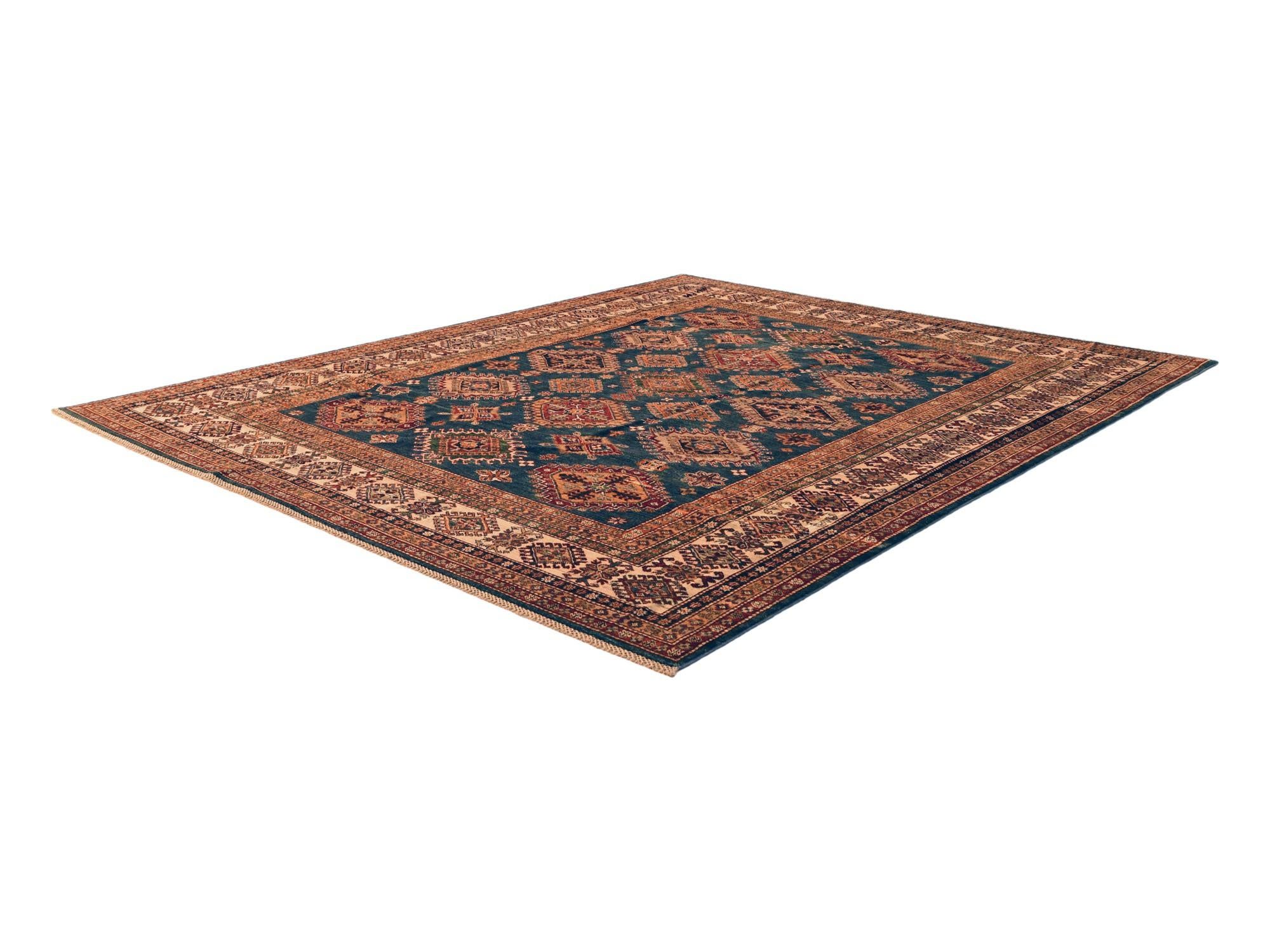 8' 2 x 9' 8 Hand Knotted Kazak Rug