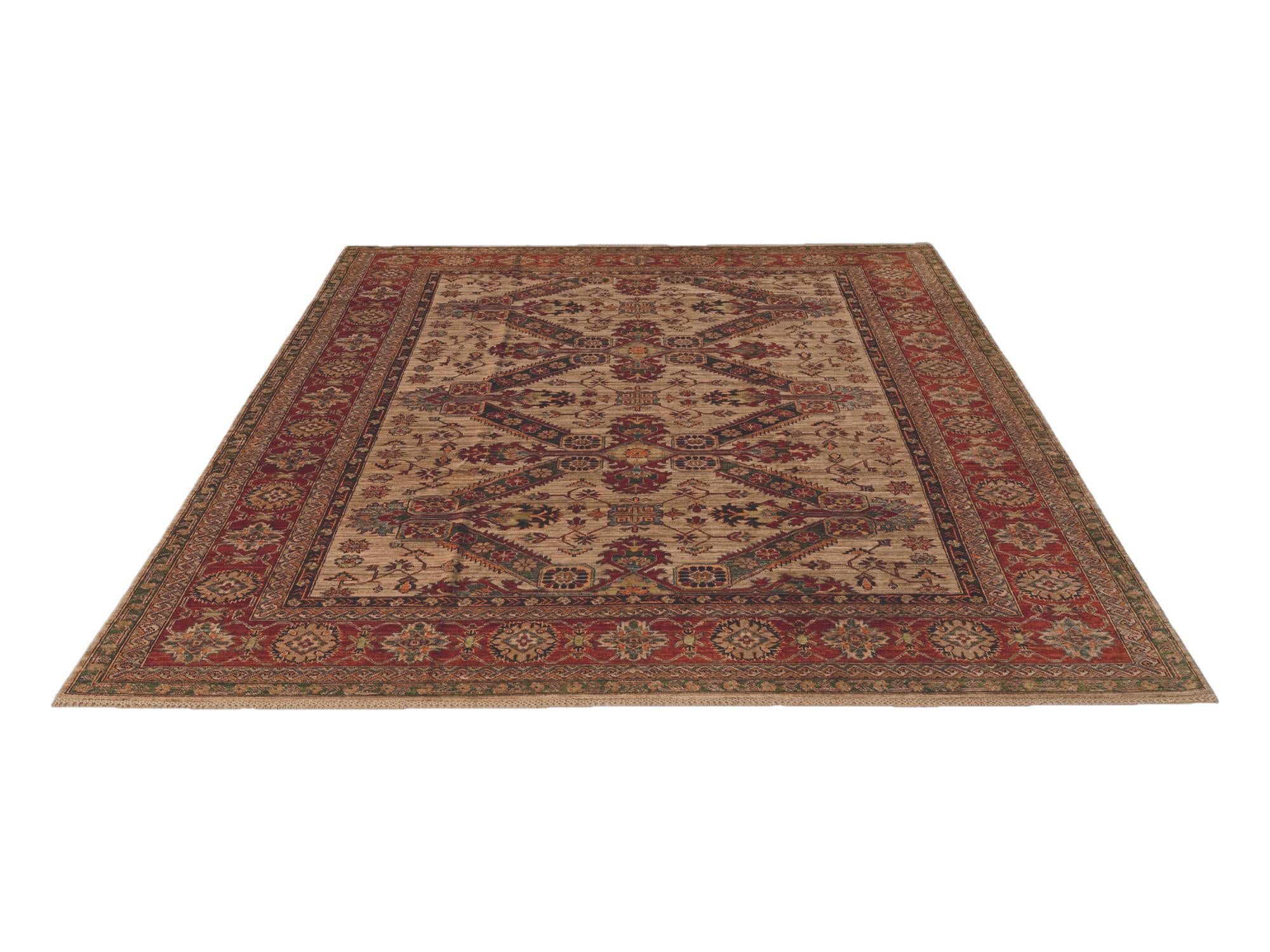 8' 3 x 9' 10 Hand Knotted Kazak Rug