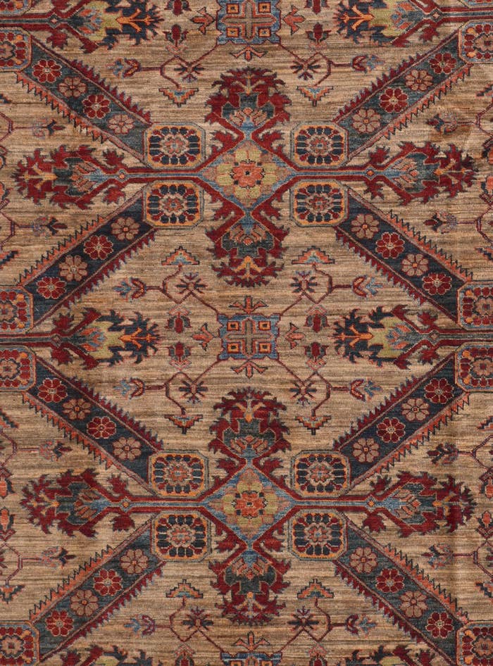 Detail image of 8' 3 x 9' 10 Hand Knotted Kazak Rug