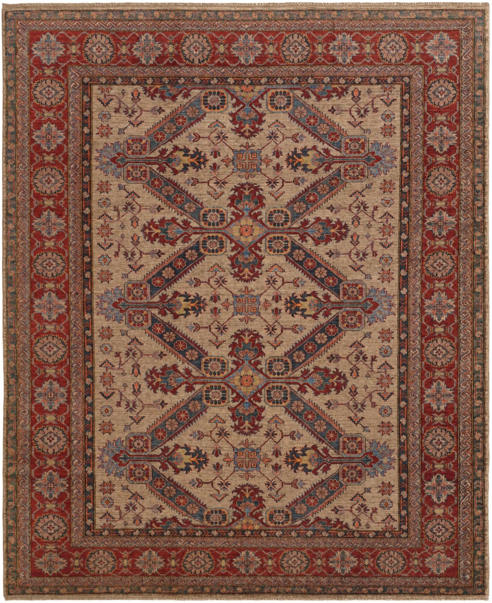 8' 3 x 9' 10 Hand Knotted Kazak Rug