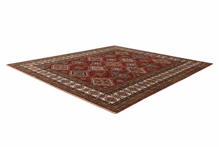 8' 4 x 9' 5 Hand Knotted Kazak Rug