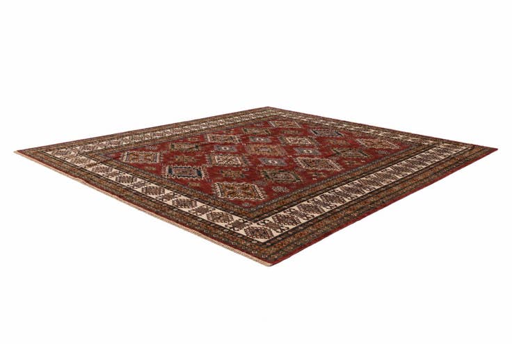 Detail image of 8' 4 x 9' 5 Hand Knotted Kazak Rug