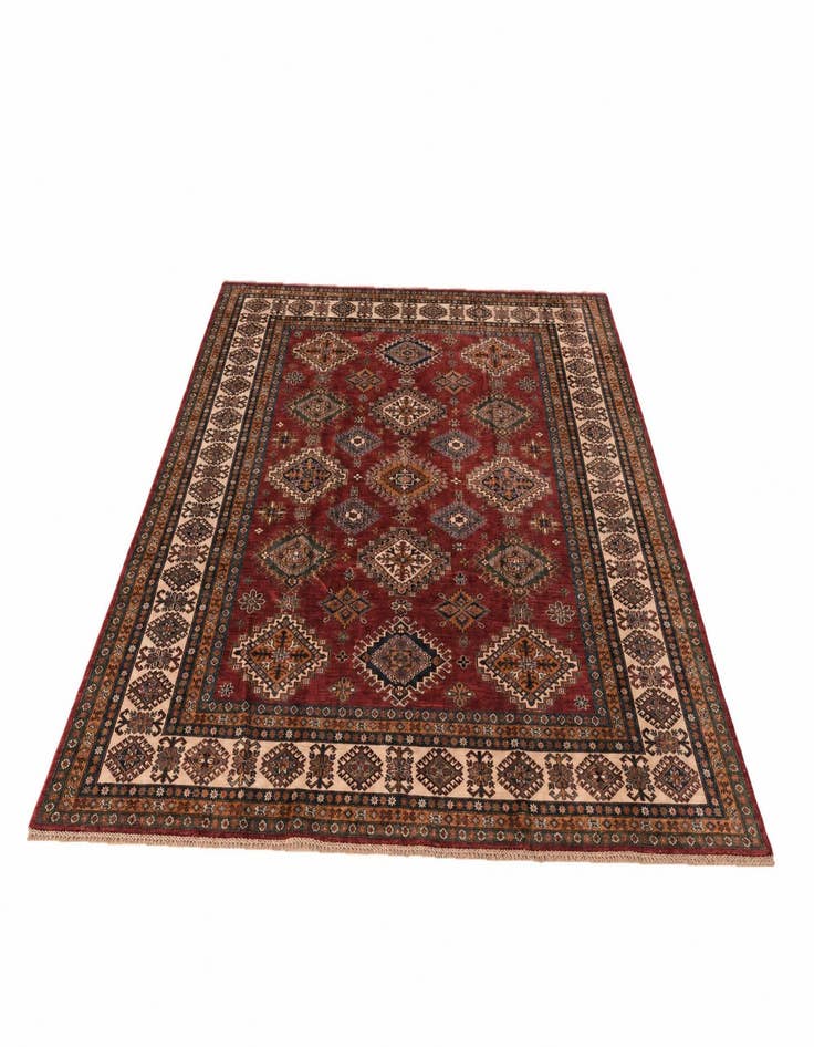 Detail image of 8' 4 x 9' 5 Hand Knotted Kazak Rug