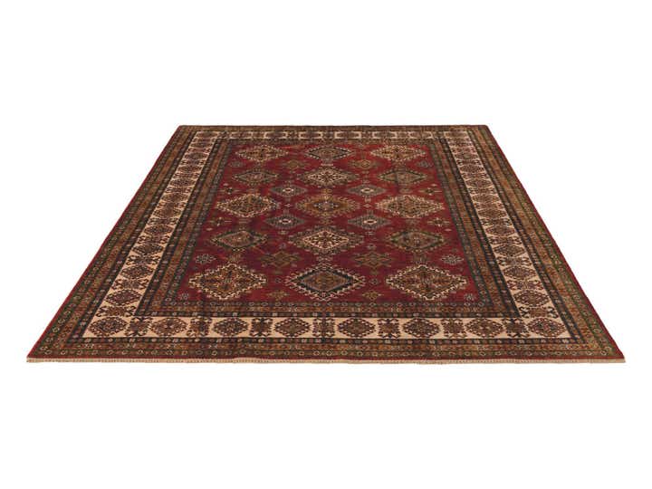 8' 4 x 9' 5 Hand Knotted Kazak Rug