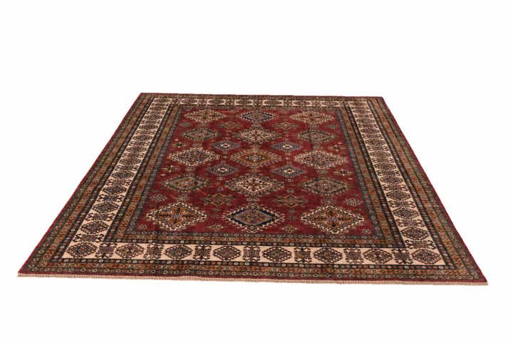 8' 4 x 9' 5 Hand Knotted Kazak Rug
