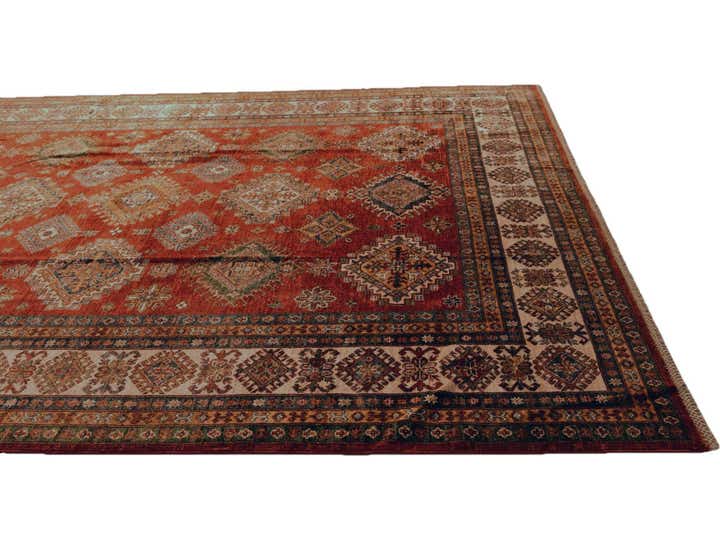 8' 4 x 9' 5 Hand Knotted Kazak Rug