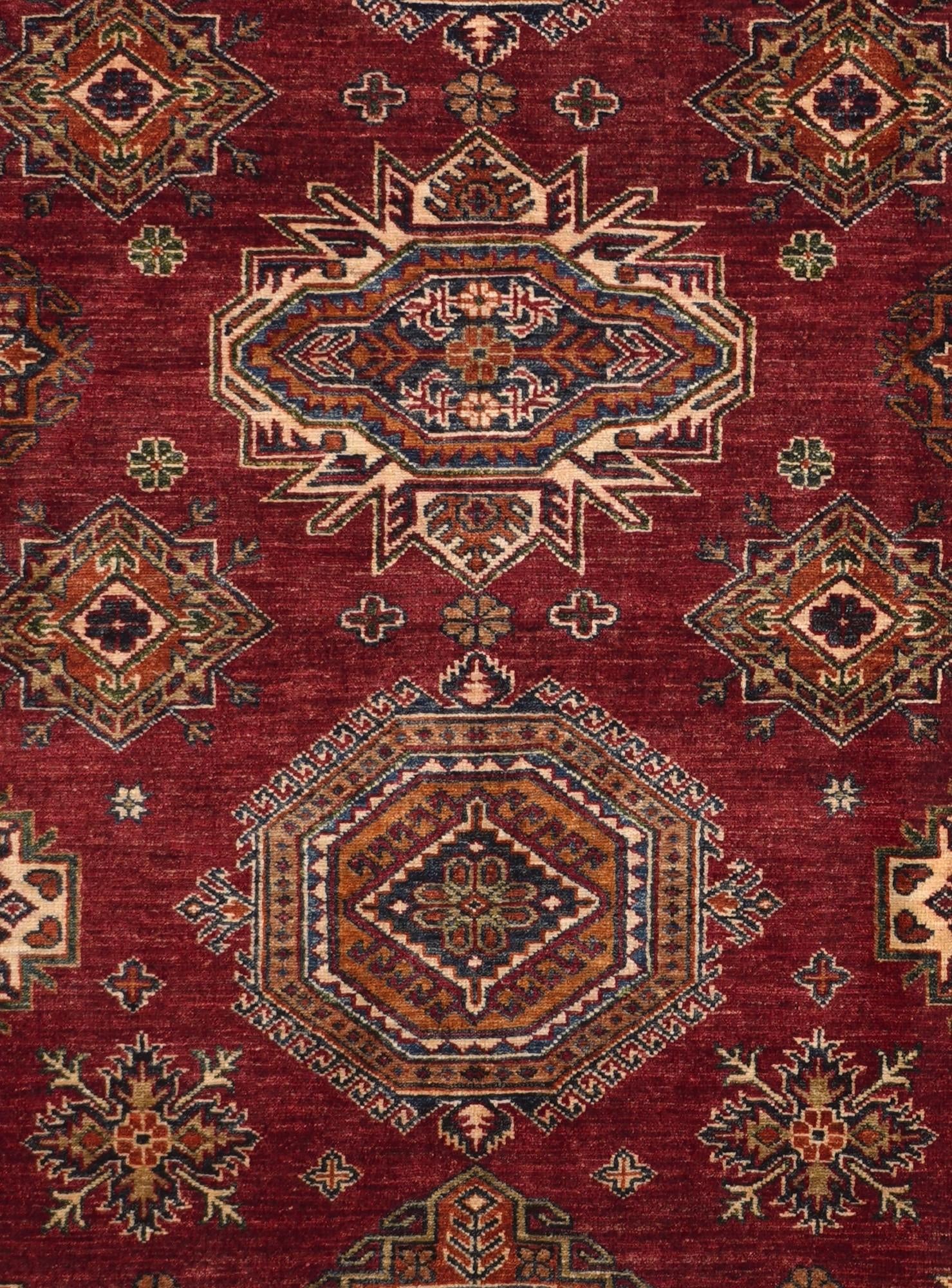 8' 3 x 10' Hand Knotted Kazak Rug